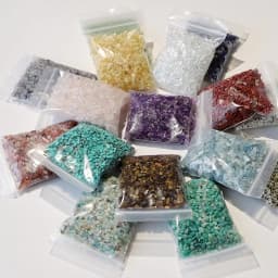 Natural Stone Gravel Crystal Chips 3-5mm Irregular Amethysts Quartz Reiki Healing Tumbled Stone for DIY Fish Tank Bonsai Decor