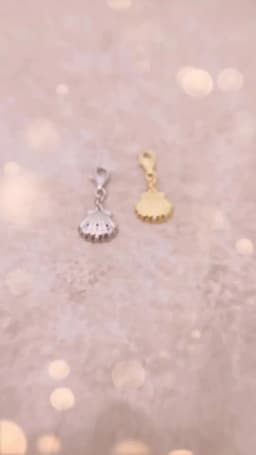 Shell 925 Sterling Silver Charm Pendant Brand New Gift For Women Summer Stylised Fine Jewelry