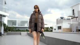 Astrid 2022 winter women's jackets Mid-length Coat Hooded Design stand collar parka Female fashion clothing ZR-7574