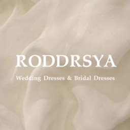 RODDRSYA Elegant Wedding Dresses For Bride Simple Ankle Length Bridal Gowns A-Line V-Neck 3/4 Sleeves Simple Short Robes Mariee