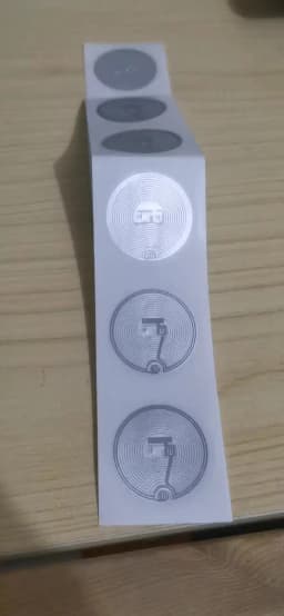 20pcs RFID S50 Smart Tag 14443A Classic 1K EV1 S50 Wet Inlay Sticker F08 1024 Bytes Lable RFID Tags IC M1 TAG