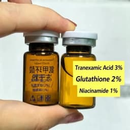 2/5 /10Pairs Tranexamic Acid & Glutathione Peptide Serum – Brightening Facial Care, Fade Dark Spots, Even Skin Tone