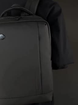 Business Water-Resistant Backpack for Men 14inch Laptop Bag Large Capacity Multi-Compartment Breathable Backpack Student Commuting Travel Bag in Black, Gray, and Blue