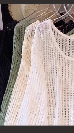 Y2K Hollow Out Crop Top Knitted Retro Long Sleeve T Shirt Women Summer Sun Protection Breathable Cardigans Patched Tee