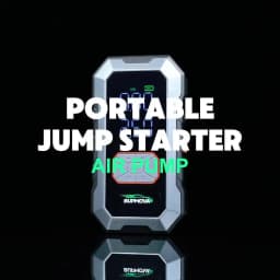 1000A/1500A PEAK Car Jump Starter With Air Compressor Cordless Tire Inflator, 25000mAh Battery Booster With Power Bank Pack & LED Flashlights
