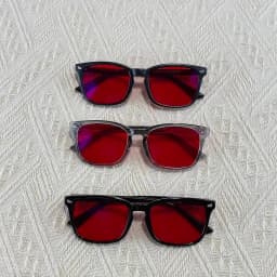 Anti Blue Light Blocking Sleep Glasses Women Men 2026 Computer Gaming Read Red Lens Filter Eyeglasses Change Color Sunglasses
