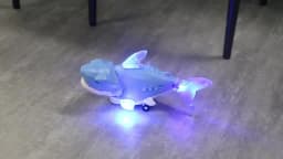 Electric Multi-directional Swaying Shark Color-changing Music Light Artificial Animal Toy Electronic Pets Toys for Boys Gifts
