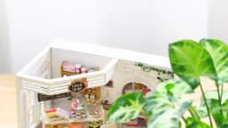 DIY Wooden Miniature Doll House Model Building Kits Small House Toy With Furniture For Birthday Gift Wooden Crafts Dollhouse