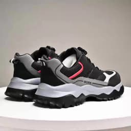 Indestructible Steel Toe Work Shoes for Men Rotating Button Safety Shoes Lightweight Construction Work Safety Shoes