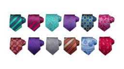 Hi-Tie Champagne Ivory Floral Solid Design Silk Wedding Tie For Men Quality Hanky Cufflink Fashion Nicktie Business Dropshipping