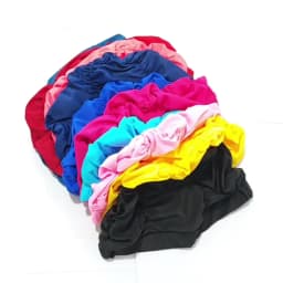 New Solid Color Long Hair Women Men Swim Pool Seaside Water Sports Elastic Pleated Nylon Fabric Bathing Swimming Caps Hat Turban