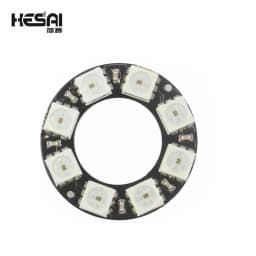 1/5/10PCS RGB LED Ring 8 Bits LEDs WS2812 5050 RGB LED Ring Lamp Light with Integrated Drivers for Arduino DIY Kit