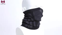 Winter Ring Tube Soft Bandana Mask Neck Gaiter Scarf Skiing Snowboard Windproof Half Face Cover Warmer Scarves Hood Women Men