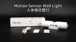 RGB LED Night Lights Double-head Sunset Light Motion Sensor Under Cabinet Lamp USB Charging Magnetic Bedroom Atmosphere Lighting