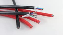 1/5/10M Sq 0.3 0.5 0.75 1 1.5 2 2.5 4 6mm Ultra Silicone Rubber Cable 2 3 4Cores Insulated Flexible Copper High Temperature Wire