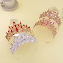 1 Piece of Multi-Color Crown Headband Suitable for Girls to Wear at Birthday Parties and Wedding Performances