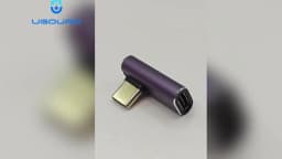UGOURD USB4 Adapter USB C To USB C Thunderbolt 3/4 40Gbps OTG Extension Cable Adapter Type C Male To Female Converter For Laptop