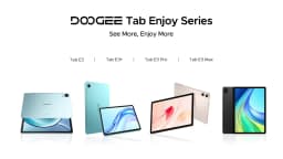Global Version DOOGEE Tab E3 Max Tablet PC Android 15 Gemini AI 14'' 2.1K Screen 8GB RAM 256GB 13500mAh Large Battery Smart Pad