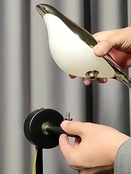 Nordic Golden Bird LED Wall Lights Parlor Bar Creative Wall Lamps Novelty Sconces Bedroom Bedside Lamp Living Room Decoration