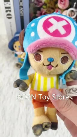 Original One Piece Plush Toys Luffy Chopper Sabo Plush Pendant Doll Stuffed Anime Cute Toy Chopper Doll Cartoon Best Gift
