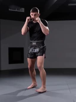 FLUORY Style Muay Thai Shorts Print Free Combat Mixed Martial Arts Boxing Training Match Pants Leisure Style