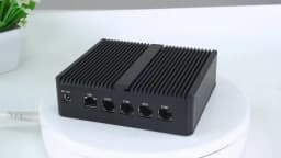Intel Celeron J6412 Soft Router Fanless Mini PC 4x Intel i226 2.5G LAN HD DP pfSense 4G/5G Firewall Appliance ESXI AES-NI
