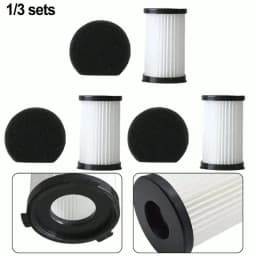 1/3pcs Washable And Reusable Filter For Akitas AK585K V8 Vacuum Cleaner Spare Parts Plastic Replacement Accessories