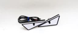 Universal Car LED Devil Eyes Light Demon Eyes Headlight Motorcycle Mini Turn Signal Flasher Tail Lamp Auto Decoration Lights