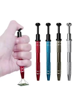1 Pc 4 Claws Tweezer Jewelry Holder Gems Parts Screws Pick-up Tools Grabber Catcher Jewelry Clip 4 Prongs Tweezer