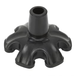 Cane Tips 6 Pillar Design Nonslip Rubber 19mm Crutch Tips with for Walking Stick Shooting Stick Rubber Tips for Canes
