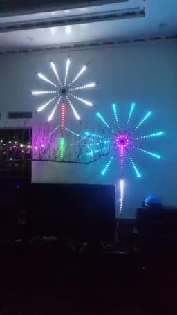 RGBIC Firework Strip Lights LED Bluetooth APP Control Neon Strip USB 5V Changing Smart Lamp Sync Music Bedroom Decor Dream Light