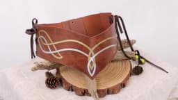 Medieval Wide Leather Armor Belt Steampunk Waist Costume Accessory Women Men Viking Knight Antique Waistband For Larp Cosplay