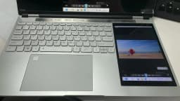 Dual Screen Laptop 15.6" IPS+7" Touch Screen 16G DDR4 128GB-2TB SSD Intel N95 N100 Processor Windows11 Notebook Computer Face ID