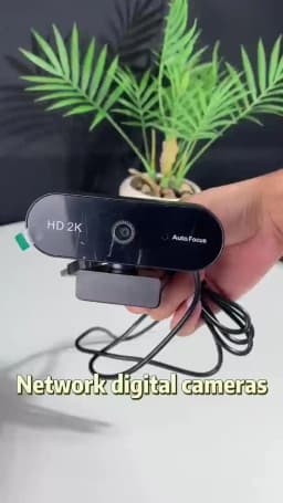 Professional-Grade 1080P HD USB Webcam (with Built-In Microphone), Suitable for Laptops and Desktop Computers