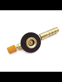 CGA600 1lb Propane MAPP Gas Adapter With EN417 (7/16"-28 UNEF) Female Gas Adapter For Connecting 8mm Inner Diameter Hose