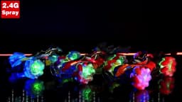Colorful Lights Spray Stunt Racing 4WD Shift 2.4G Wireless Gesture Induction Racing Race Remote Control Toy Car