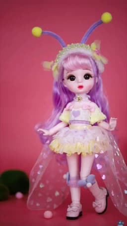 DBS DREAM FAIRY Doll 1/6 BJD Name by Cool Angel Mechanical Joint Body With Makeup Candy SD Anime Girl