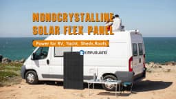 XINPUGUANG Flexible Solar Panel OR Monocrystalline Solar Battery Charger Kit Off- Grid System 1000W, 600W,400W,200W,100W