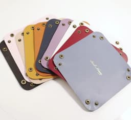 1 Pcs Nordic PU Leather Storage Box Desktop Storage Tray Jewelry Cosmetic Key Stuff Storage Basket Folding Table Organizer Case