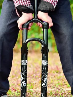 Nanlio X9 Pro MTB Air Suspension Fork 34mm 140/160mm Travel 26/27.5/29 Inch 100x9 100x15 Damping Rebound Bike Fork