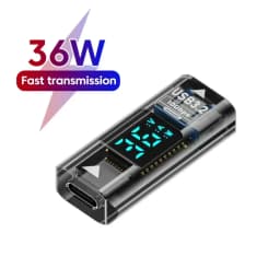 36W Fast Charging Type C Female to USB Female Digital Adapter OTG 10Gbps Data Transfer USB C Converter For Laptop Tablet U-Disk