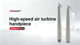 ASK Dental High Speed Handpiece LED E-generator Surgical 45/90 Degree Turbine 2/4Hole Push Button Fit KAVO NSK Style