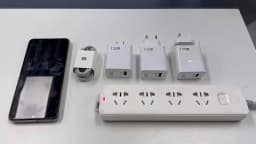 Olaf 120W USB Charger Fast Charging Power Adapter QC 5.0 Fast Charge For iPhone 13 Pro 11 12 Xiaomi Samsung 6A USB Type C Cable