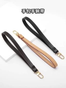 CRAZYSMITH Wrist Strap Wallet For LV POCHETTE TO-GO Handbag Handle 21cm Long Clutch Bag Straps Purse Handle Belt Bag Accessories