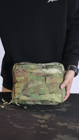 Tactical Shoulder Backpacks EDC Outdoor Shoulder Bag Nylon Molle Hiking Camping Pack Range Bag Hunting Pouches