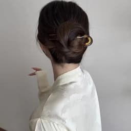 Simple U-Shape Hair Stick French Style Plastic Chignon Pins Hair Forks For Women Girls Summer Bun Styling Tools