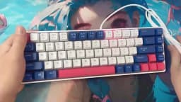 68-Key Mini Mechanical Usb Wired Gaming Keyboard, RGB Backlit Multi-Color, for Windows PC/Desktop/Laptops