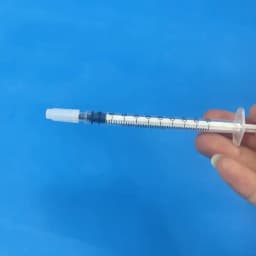5Set 3ml Syringe with 18GA 1.5' Blunt Tip Needle With Clear Tip Cap For Glue Kit For Mixing Liquids Gels Glues