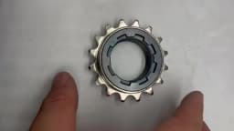 DNP 16T Cro-Steel Single Speed Ebike Fixed BMX Bicycle Chain Wheel Free Wheel for Enhanced Cycling Experience