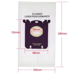 Replacement Hepa Filter Dust Bags for Electrolux Vacuum Cleaner Filter Electrolux Hepa and for Philips Bags Aeg